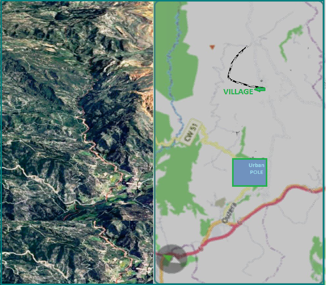 4. Model of Sino Aarterial Node for resilient mobility(Author 2026; Field data collection interface using QField)